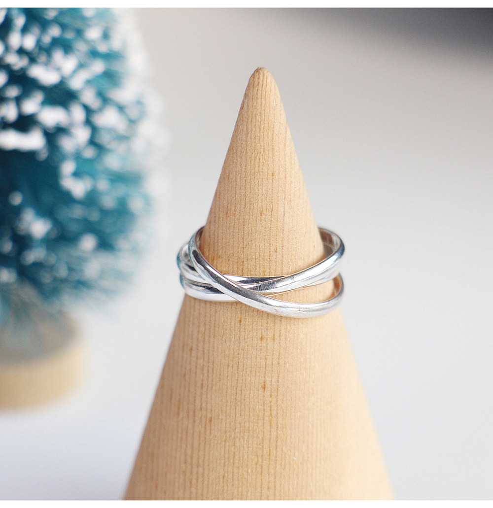 Bague mixte KISSILVER en Argenterie - Ref 3088324 Image 14