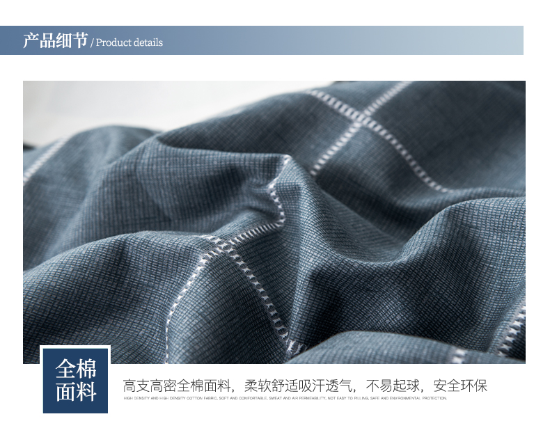 100% cotton twill gối một cặp cài đặt 48 * 74cm bộ gối bông gối bìa duy nhất của sinh viên đặc biệt - Gối trường hợp gối cho bé