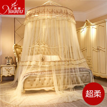 Free installation to enlarge Dome Ceiling Mosquito Net Double Home Encryption Thickening 2 0 m Princess Windy Hanging Hanging