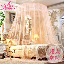 Increased ceiling-style domed mosquito nets 1 8m bed encryption double home 2 0 1 5 m Princess wind encrypted landing