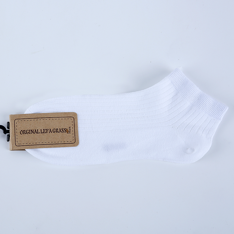 Mùa hè cotton mỏng vớ nam chàng trai cotton vớ khử mùi vớ cotton nông miệng thuyền socks đen vớ trắng nam