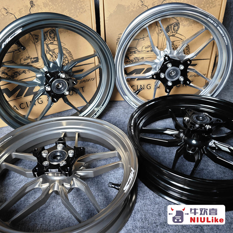 Mcs Forged Aw Style Wheel 12 Inch 2.5 for Ninebot Nxt/Fxt, Ninebot Mechanic 2/Mz, Ninebot Core Ae4 5 Mcs Forged Aw Style Wheel 12 Inch 2.5 for Ninebot Nxt/Fxt, Ninebot Mechanic 2/Mz, Ninebot Core Ae4 5