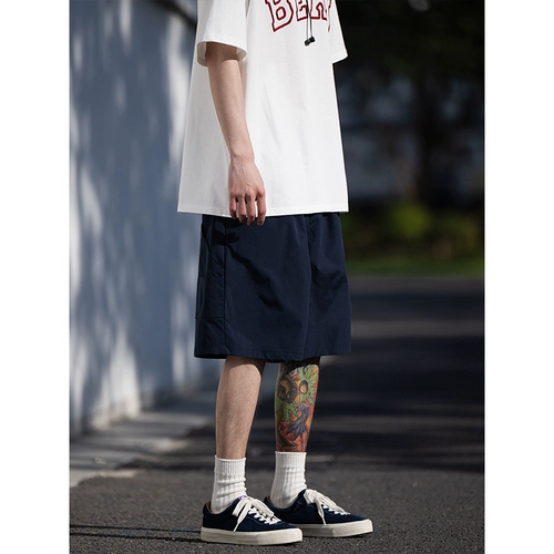 Рабочие японские легкие и тонкие штаны для отдыха, шорты