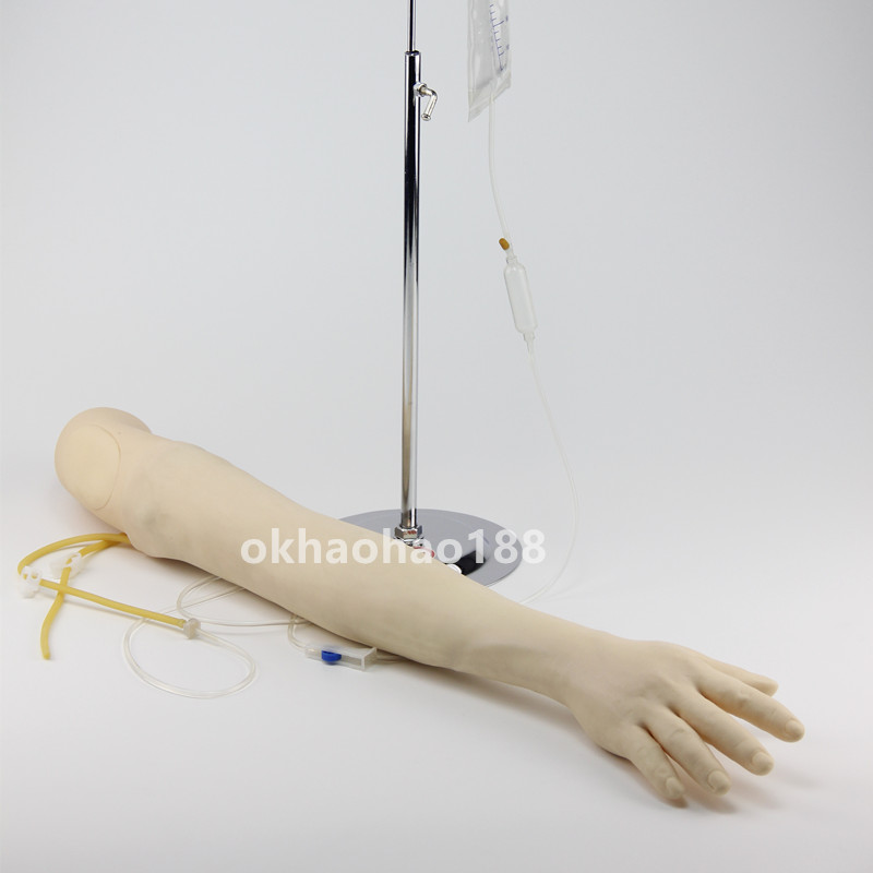 手臂静脉穿刺肌肉注射训练模型静脉输液练手模型穿刺护士打针模具