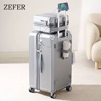 Умная серебряная коробочка для матери и ребенка [двухслойная взрывозащищенная тяговая цепь] Держатель для чашки + зарядка через USB + держатель для мобильного телефона + крючок