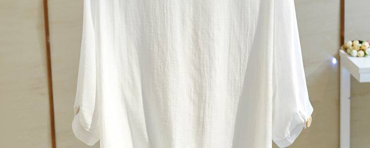 Одежда модная солнца защиты 白衬衫女半袖薄款夏季胖妹妹大码宽松显瘦系带短款上衣简约雪纺衫