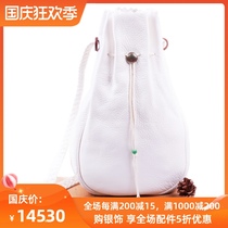 (Domestic spot) goros Takahashi wulang scarf with rucksack deer leather bag backpack storage bag GOROS