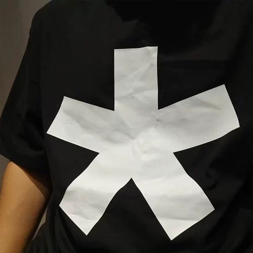 Кен Карсон Teen X Asterisk Футболка Классическая Американская Слушаная Слушаная тяжелая уличная ретро-ретро