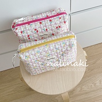 nalinaki fresh crushed flower containing bag makeup bag diaper bag travel portable large capacity baby clothing bag