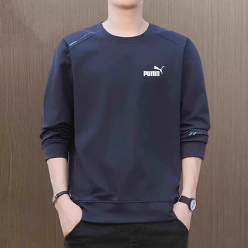 [90% off Special Zone]Men's Sweatshirt for Autumn and Winter, Casual Versatile Long-Sleeve Oversized T-Shirt, Heavyweight Sports Fleece Top