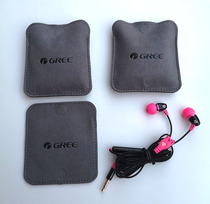 Reverse leather Huawei headset bag Apple Samsung Senhai headset storage bag MX80 MX500 earbuds storage box