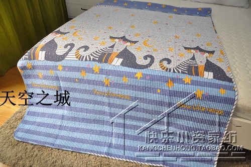 Chất liệu cotton nguyên chất được giặt bằng vải bông mềm bí mật twill không thể mua được bóng thoải mái và không phai ga trải giường chống thấm