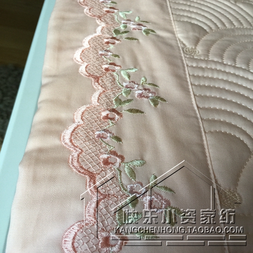 Hàn Quốc cao cấp cotton cao cấp thêu thêu bông điều hòa không khí đôi đã được mùa hè mát mẻ bởi mùa xuân và mùa thu bởi tấm trải giường bộ ga giường cao cấp