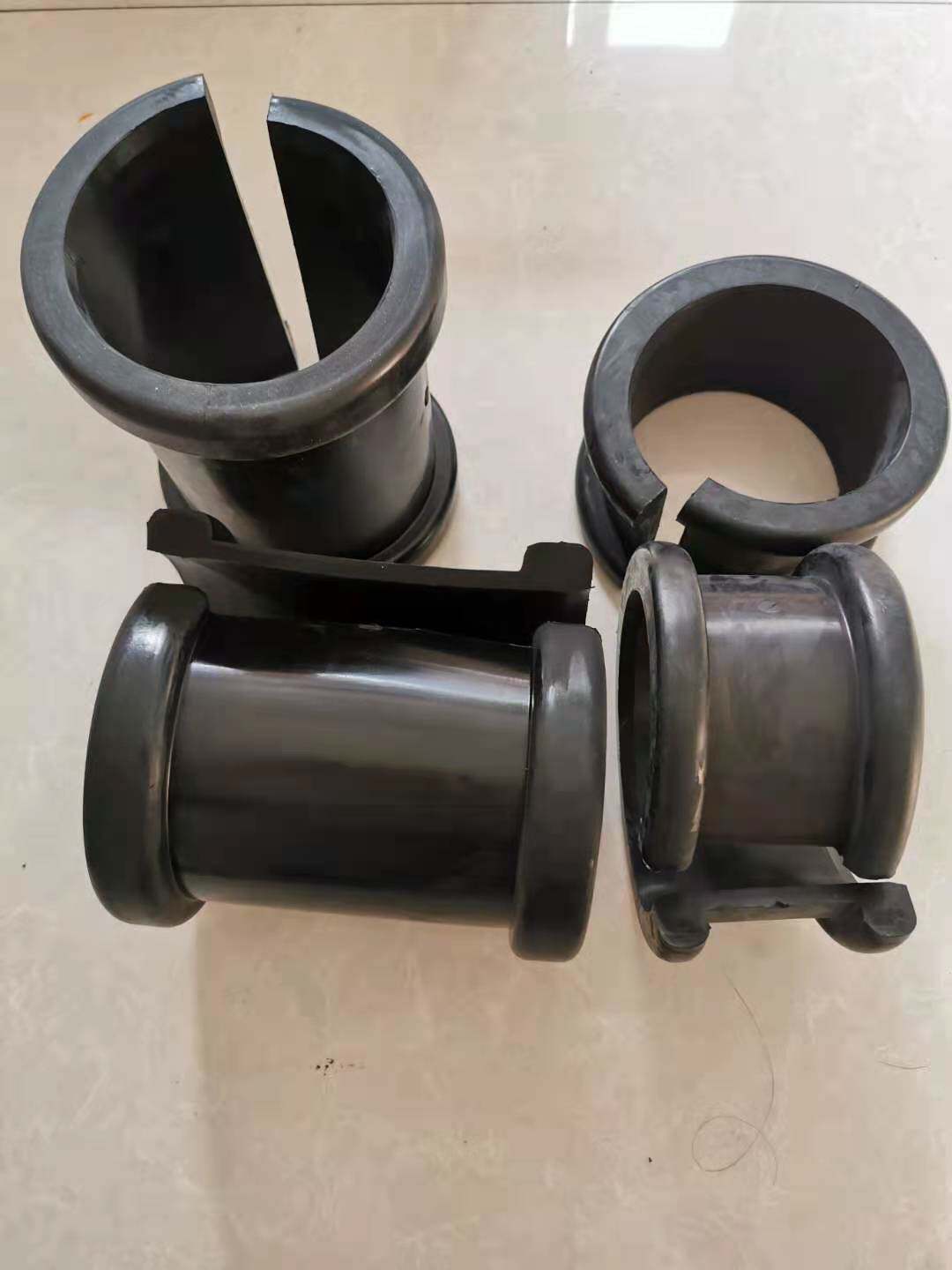 Bulk cement tank Auto parts Ash pipe protective rubber sleeve Discharge pipe protective sleeve Wear-resistant rubber sleeve