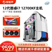 Обратный мир Core I7 12700KF/RTX3070TI High -END Независимый настольный компьютер
