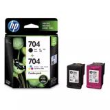 HP, оригинальный черный картридж, принтер, HP704, 2060