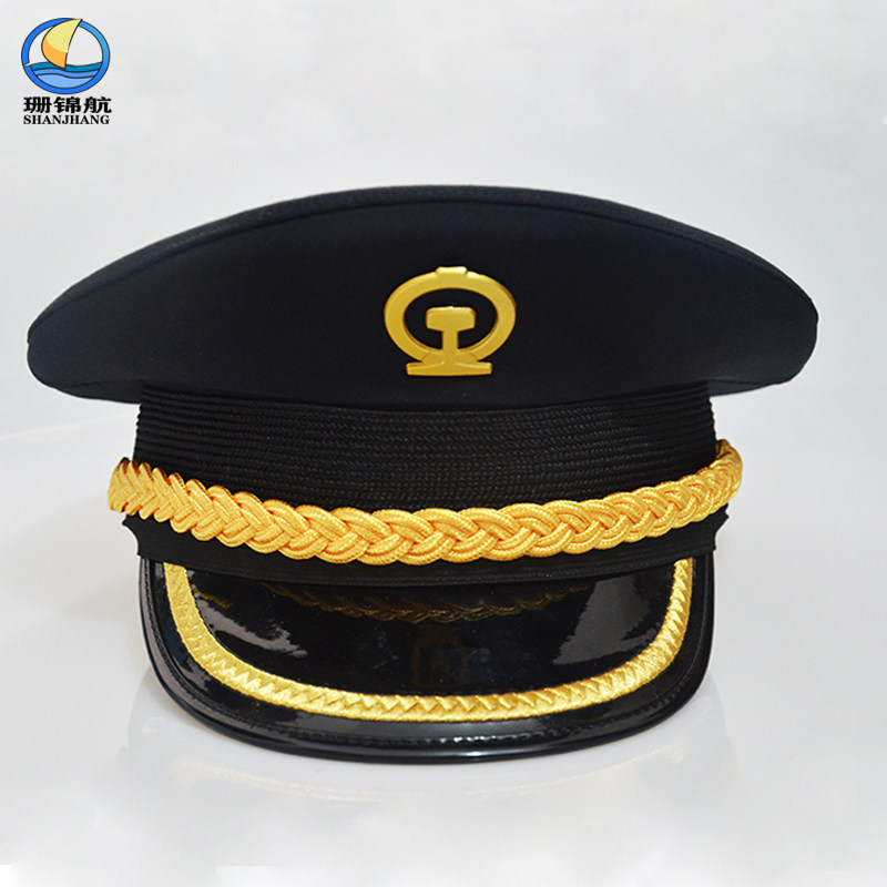 Shan Jinhang 2022 new male and female railway large cap Summer short-brim dome flat top hat Vocational working hat hidden 