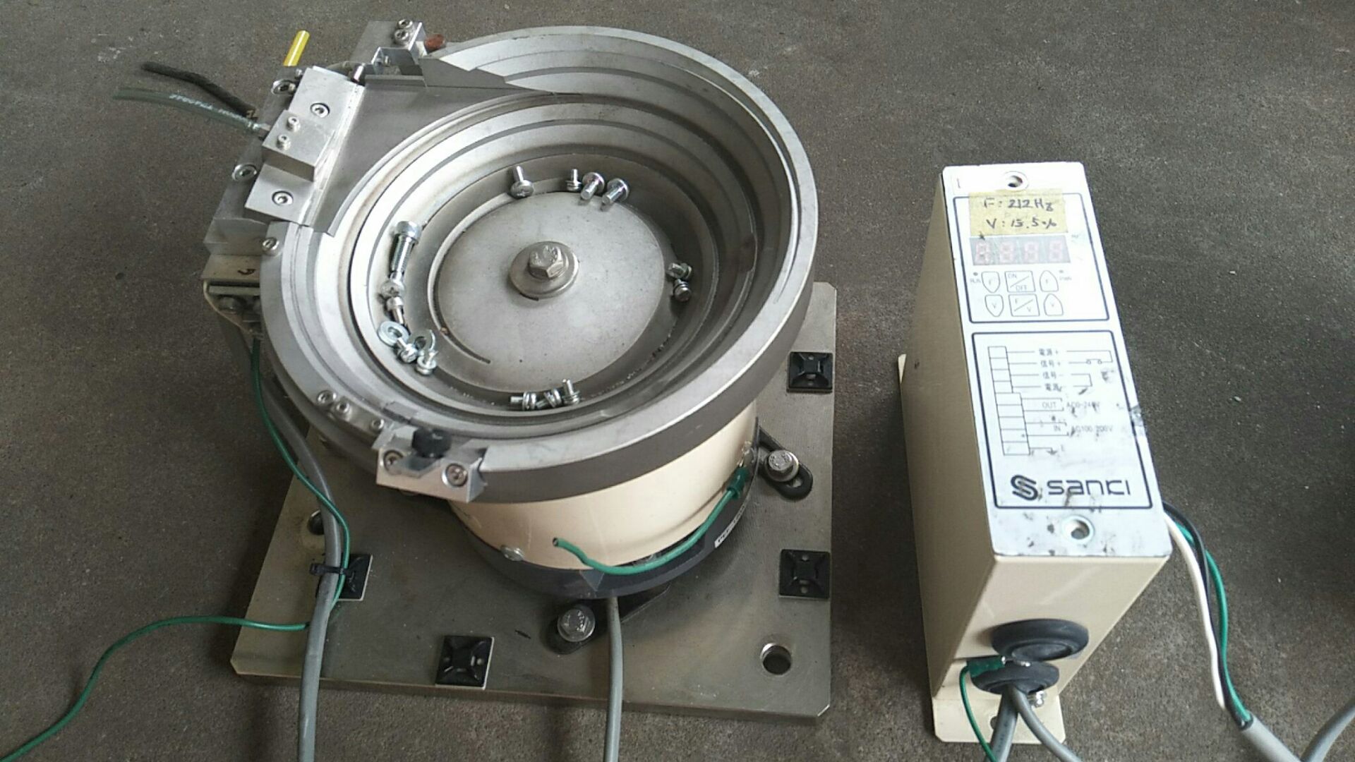 SANkl used machine demolition PEF-120AR bargaining PEF-L25A P111 Ver1 3 vibration disc