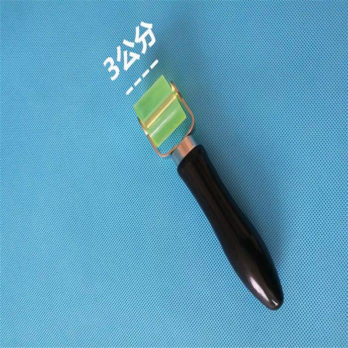 Single-sided butyl adhesive tape special manual roller press rail photovoltaic power color steel house complet leakage special hand press wheel