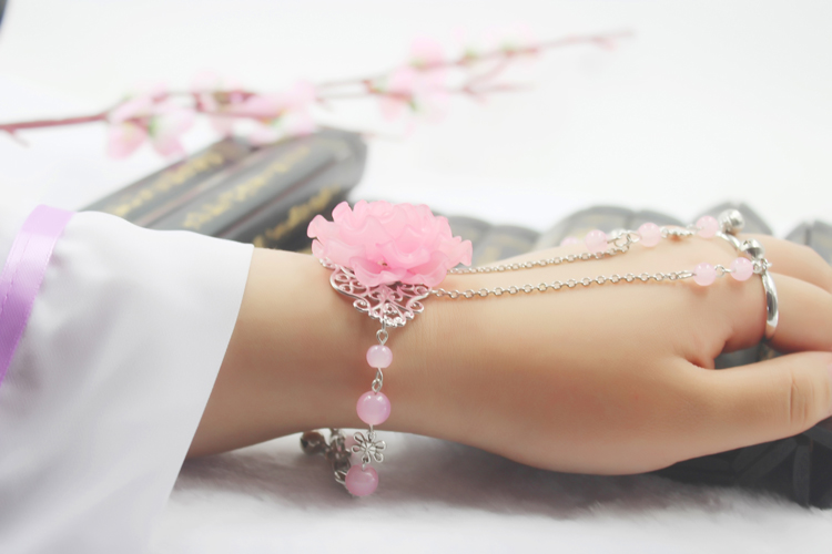 Trang phục vòng tay vòng tay một chuỗi COS hoa vòng tay phong cách cổ xưa vòng cổ vòng tay cổ tích - Nhẫn nhẫn đồng tiền