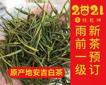 2021 Authentic Anji white tea spring tea Green tea before rain 500 grams bulk ration tea