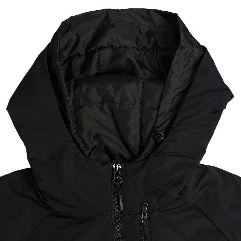 Adidas adidas neo 19 mùa xuân nam trùm đầu áo khoác cotton giản dị DW8150 - Quần áo độn bông thể thao áo phao ấm