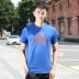 ADIDAS Adidas 19 Áo thun thể thao nam mùa hè ngắn tay giản dị DY8761 FJ6870 - Áo phông thể thao Áo phông thể thao