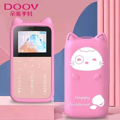 Маленький умный мобильный телефон для школьников, ультратонкие маленькие карточки для пожилых людей подходит для мужчин и женщин, функция контроля интернет-зависимости, для средней школы, функция поддержки всех сетевых стандартов связи, 4G