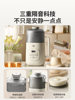 Liren 2026 New Model Blender with Soundproof Cover, Quiet Soy Milk Maker, Small Fully Automatic No-Cook No-Filter Juicer