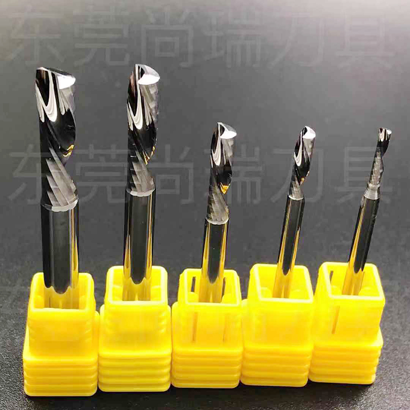 Levosingle-edged milling cutter Single-edged lower-cut milling cutter Outer Ring Knife Computer Engraving Knife Finely Carved Single-Edged Knife