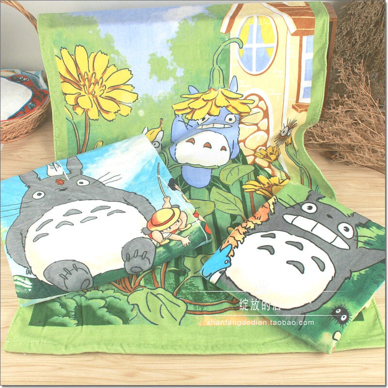 New Recommended Pure Cotton Cut Velvet Eco-Friendly Printed Green G-Sakurajun Dragon and Cat Scene Pattern Large Bath Towel, Soft New Recommended Pure Cotton Cut Velvet Eco-Friendly Printed Green G-Sakurajun Dragon and Cat Scene Pattern Large Bath Towel, Soft