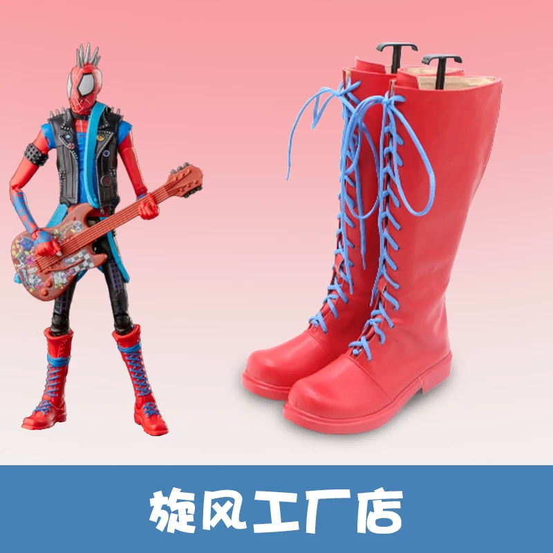 Двеятель Spider-Man Across the Universe Hobby Punk Spider-Man Косплей Обувь индивидуальная настройка