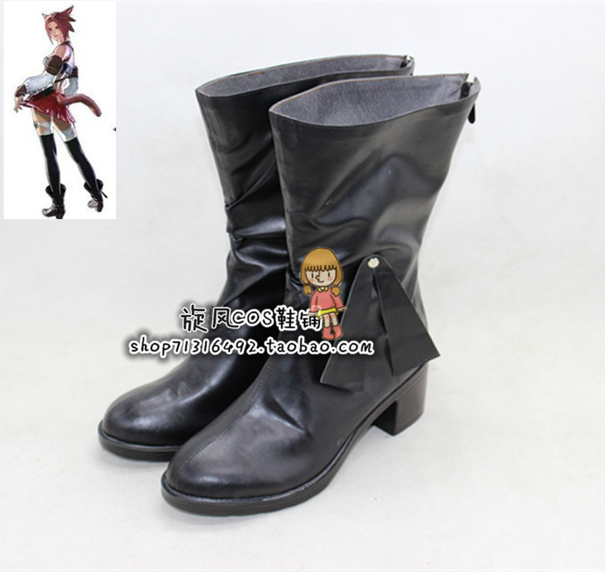 Số 1442 Final Fantasy 14 Giày COS của mèo Meizu dành cho nữ - Cosplay đầm cosplay