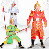 Ancient General Armour wardrobes live-action can wear soldiers clothes Armor Colorful costumes film and TV show Costume Men