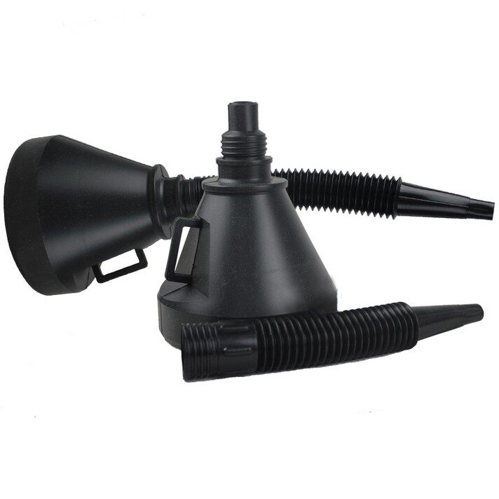 Car refueling funnel King size locomotive refueling Gasoline engine oil Diesel plastic gasoline funnel filtration