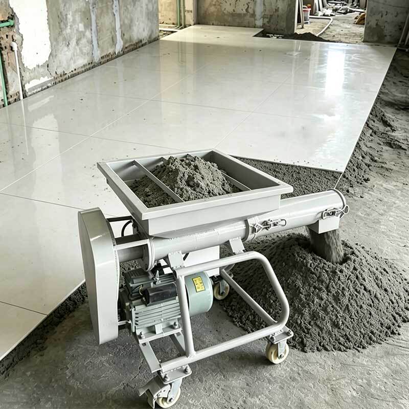 Semi-Dry Mortar Mixer, Adjustable Water Volume, Automatic Water Addition, Can Mix Semi-Dry Mortar