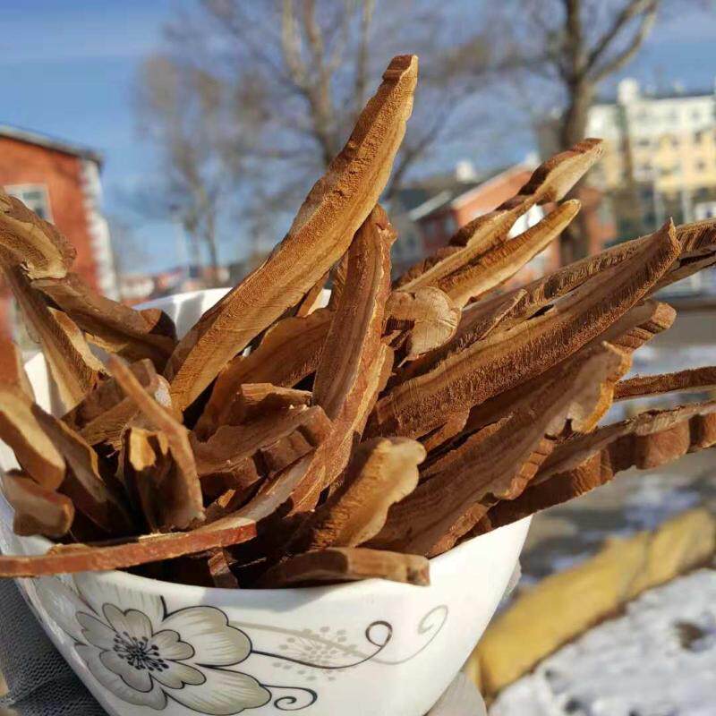 Bulk New Northeast black land Daxinganling semi-wild purple whole branch Ganoderma lucidum slice one pound distribution bag of dry goods