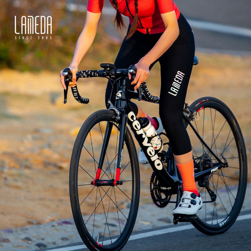 Lambada New Seven Sub Pants Lady Professional Riding Pants Summer Road Mountaineering Bike Bike Pants With Pants Cushion