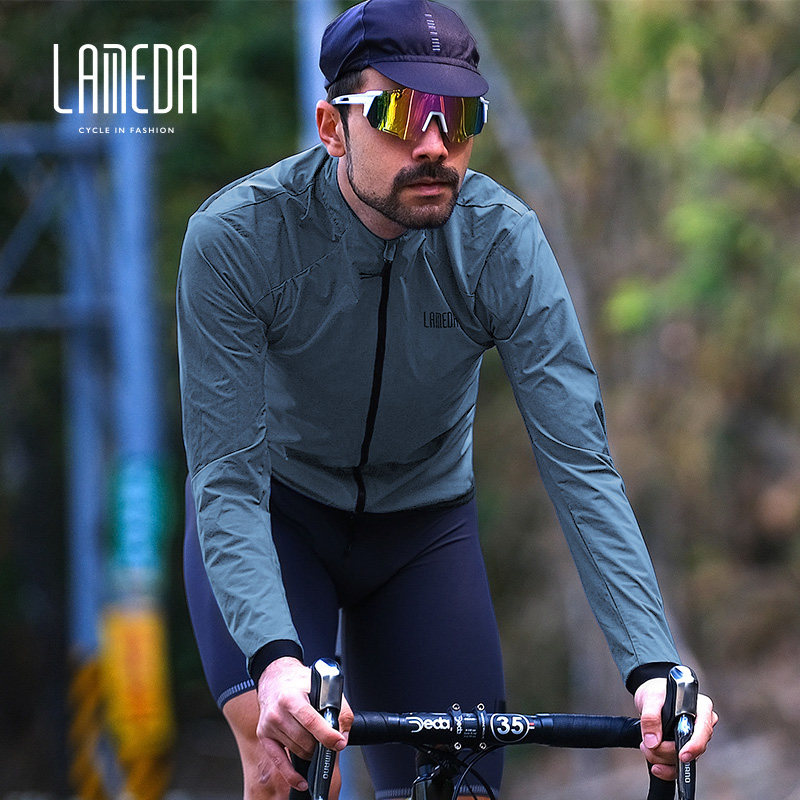 Lamparda Spring Autumn Monsoon Season Wind Clothes Men And Women Windproof Riding Suits Mountain Road Bike Blouses Biking Bike Long Sleeve Jacket