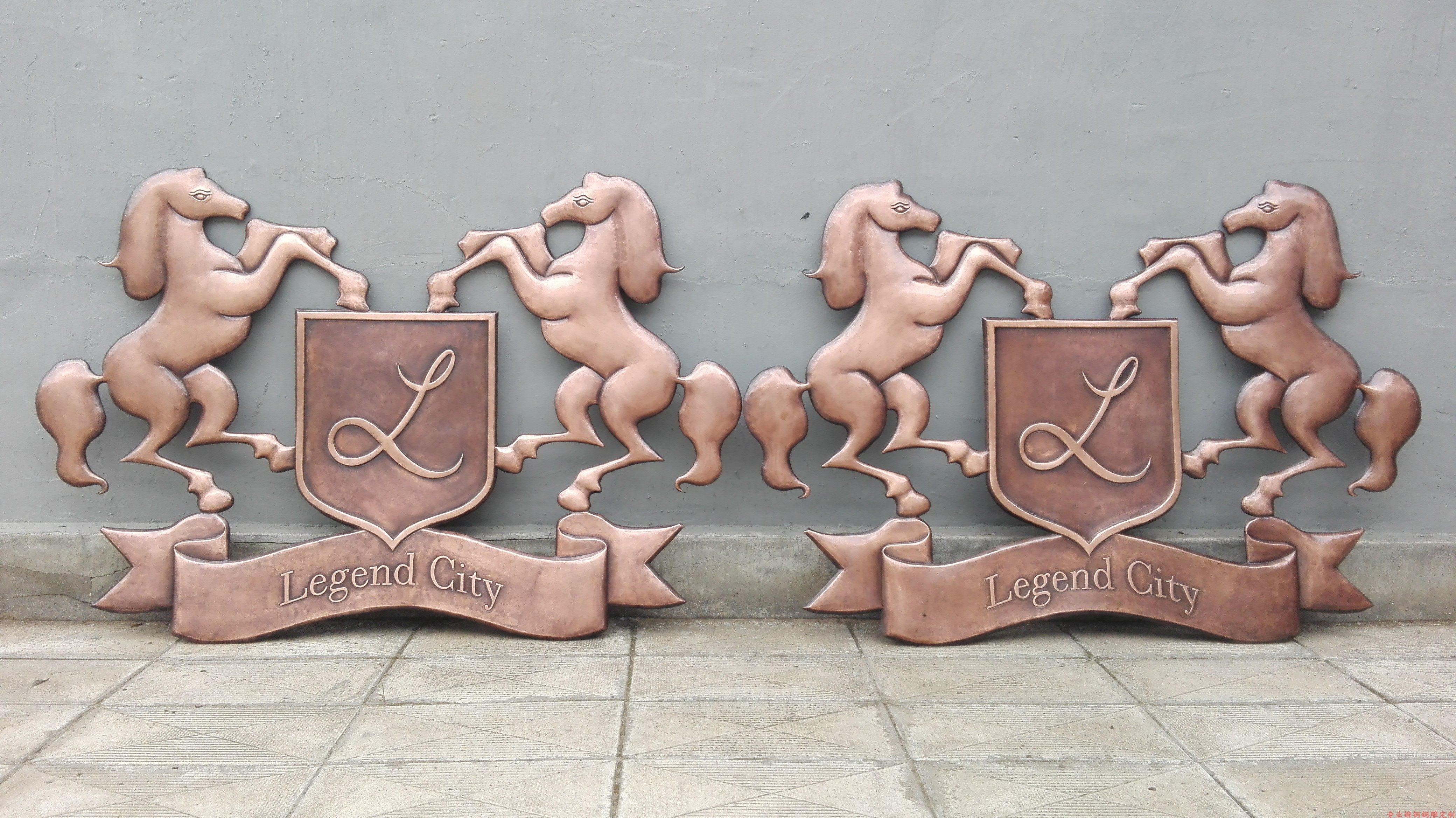 Forged copper relief villa door sculpture pattern Copper door inlaid copper plate door flower hand-made pure copper decorative hanging painting