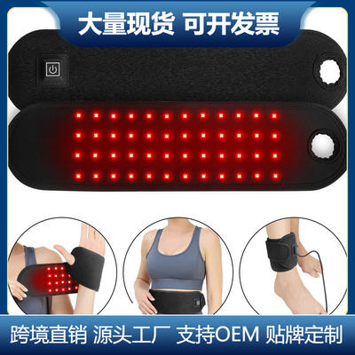 48-bead LED far-infrared therapy small wrist guard infrared heating sports sprain therapy red light belt