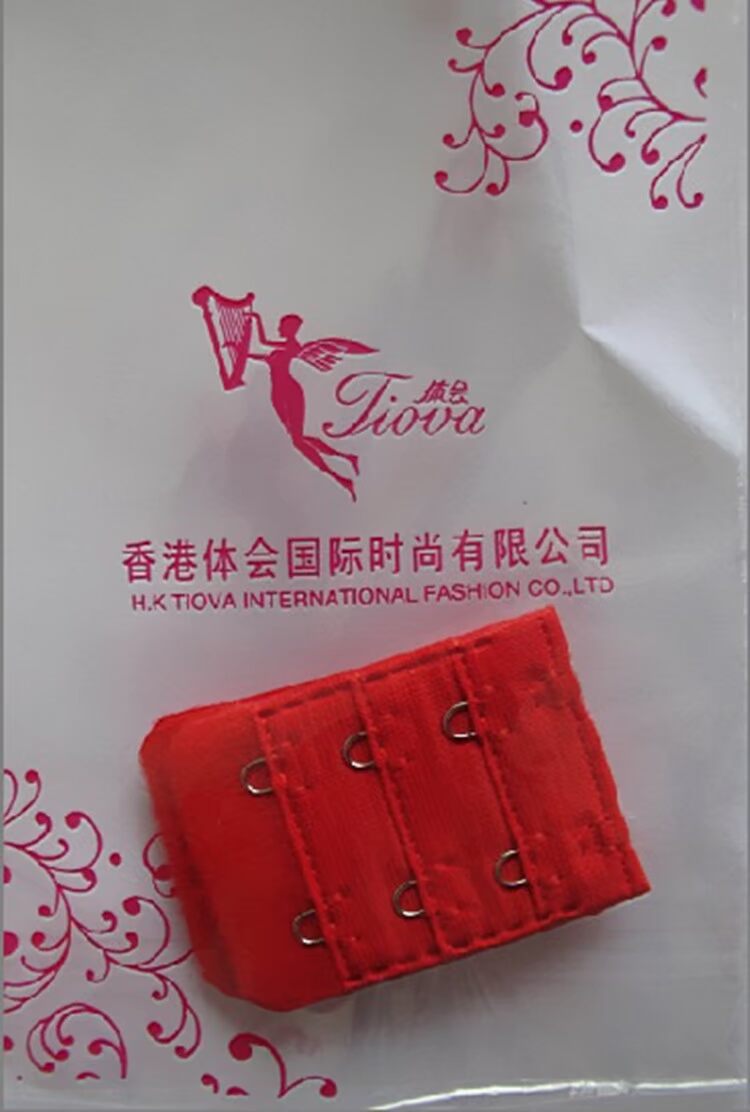 Trải nghiệm áo ngực đích thực khóa ba ngực bốn ngực hai ngực năm ngực sáu khóa mở rộng khóa dài miếng nối áo ngực 3 móc khóa nấc cài