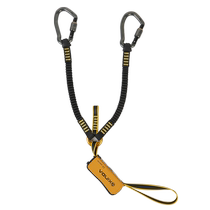 Xindahua Via Lada elastic protection cow tail belt buffer bag climbing protection rope anti-fall safety belt lanyard