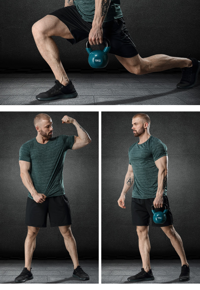 Ice lụa ca khúc phù hợp với nam khô nhanh căng mùa hè lỏng T-shirt lớn bãi quần áo Workout đào tạo phù hợp với chạy bộ hai mảnh - Thể thao sau quần áo bộ thể thao nam