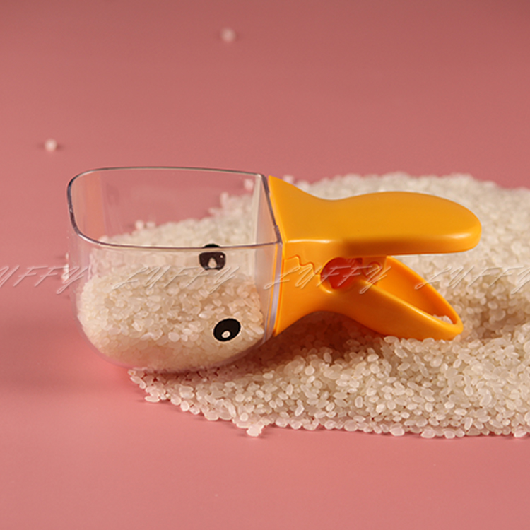 Japan System Japan Import Creative Kitchen Small Yellow Duck Duckbill Styling Closure Clip Rice Bag Clip Rice Spoon