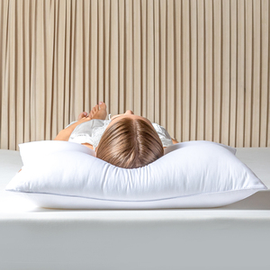 酒店宿舍羽丝绒护颈枕头枕芯