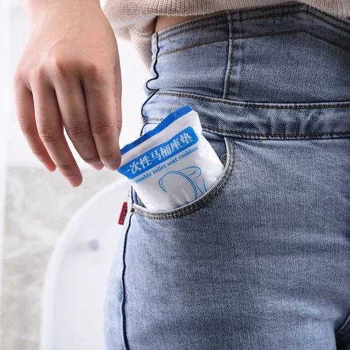 Одноразовый туалет, подушка, нетканый портативный водонепроницаемый комплект для путешествий для отеля для домашнего использования для молодой матери