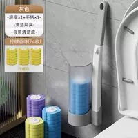 Серая туалетная щетка+24 щетка 