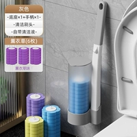 Серая туалетная щетка+6 щетка 