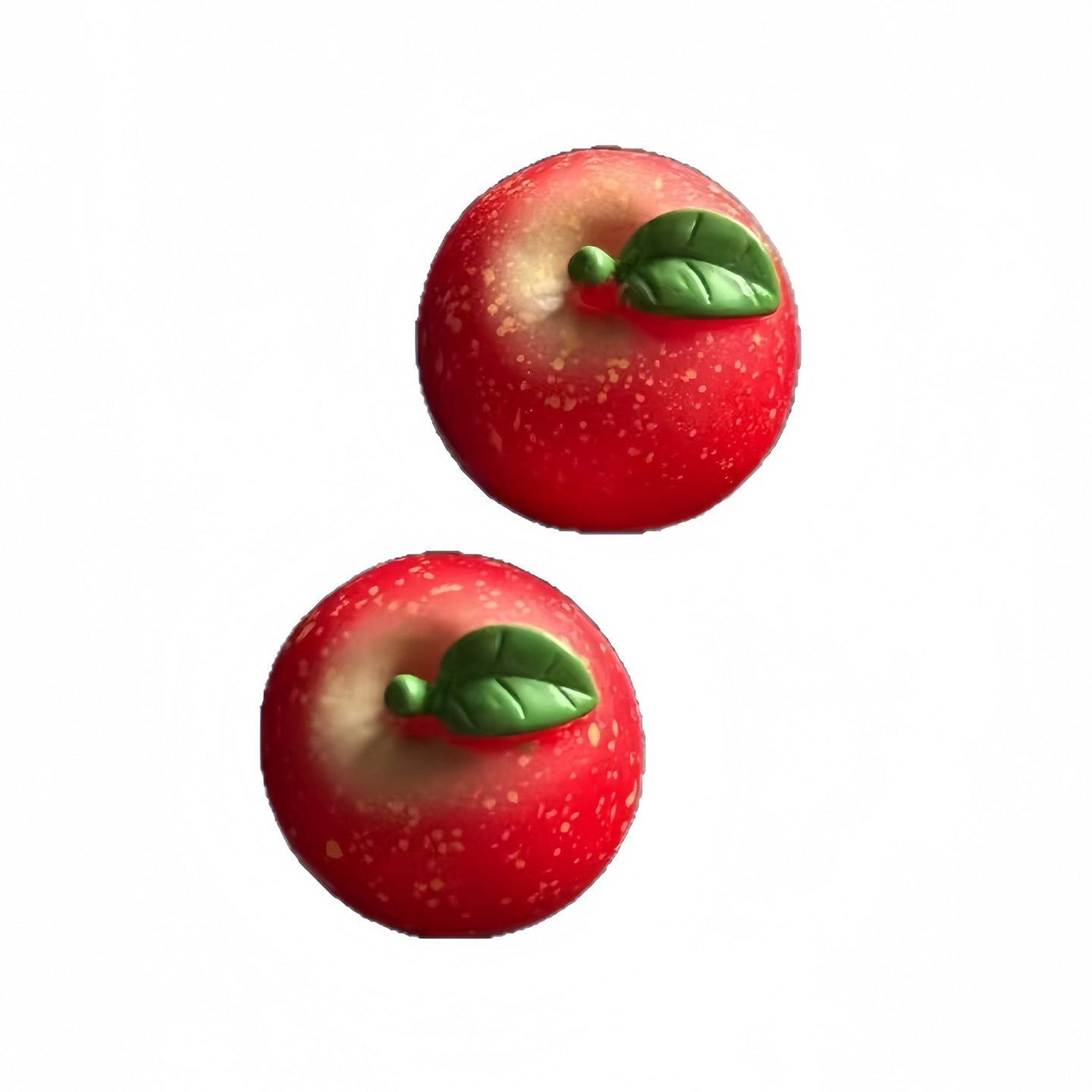 New Style Peace Apple Fruit Simulation Car Ornament Cute Dashboard Car Decoration Hanging Accessory Decoration